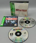 Metal Gear Solid Sony PlayStation PS1 Greatest Hits Case CIB Complete Authentic
