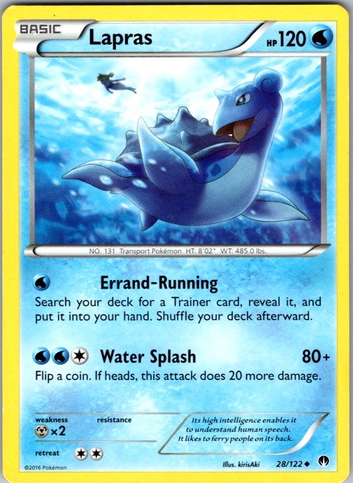 XY - BREAKpoint #28/122 Lapras