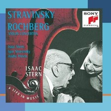 ISAAC STERN IGOR STRAVINSKY - Stravinsky, Rochberg: Violin Concertos NEW