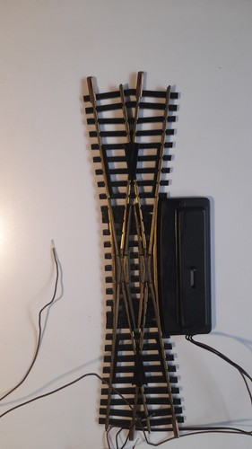 Fleischmann Doppel Kreuzungsweiche Elektrisch 1725-15º ohne OVP | Condition: Gebraucht
