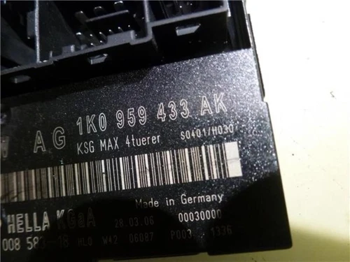 1K0959433AK Centralita Check Control para SEAT LEON (1P1) Sport Limited 85775 - Imagen 2 de 3