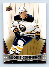 2018-19 Upper Deck Rookie Commence Casey Mittelstadt Buffalo Sabres #RC-CM