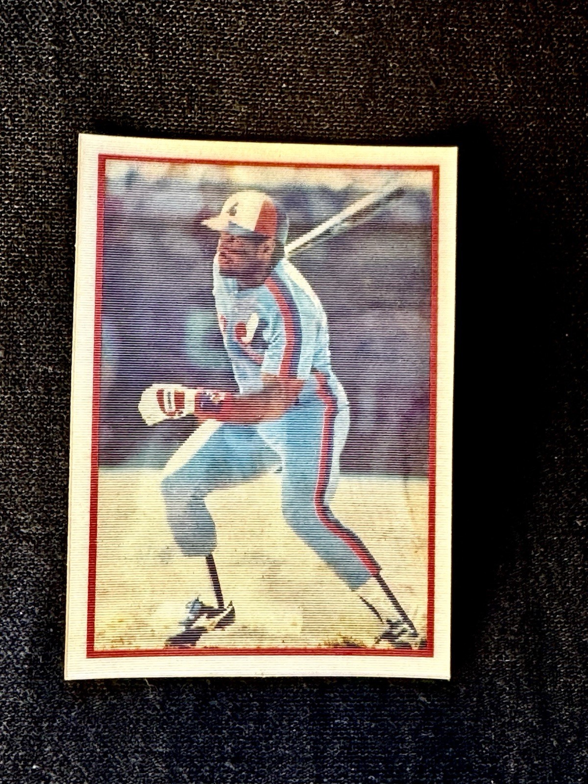 1987 Sportflics Tim Raines, Eric Davis, Vince Coleman #199 Expos Cardinals Reds