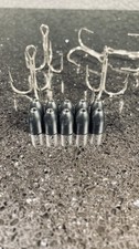 3/16 oz  Black Tungsten Worm Weights Pack Of ...