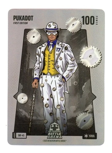 2026 Bo Jackson Battle Arena PukaDot `Puka Nacua` Steel Silver Battlefoil