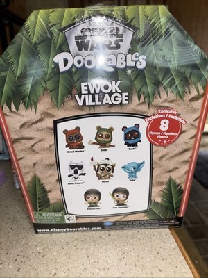 Disney Doorables Star Wars Ewok Village Collection Peek 8 Exclusive Figures NEW