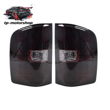 Smoke Red Tail Lights For 2007-2013 Chevy Silverado Gmc 1500 2500 3500hd Lh Rh