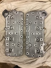 Pair Offenhauser Aluminum Cylinder Heads Flathead Ford 24 Bolt Pair Offenhauser Aluminum Cylinder Heads Flathead Ford 24 Bolt