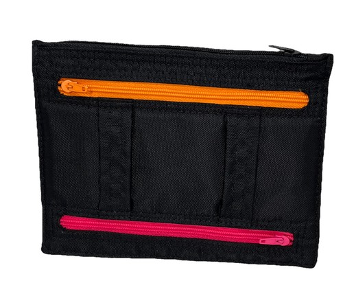 Baggallini Travel RFID Pouch Currency Passport Organizer Zip Belt Wallet - Picture 2 of 10