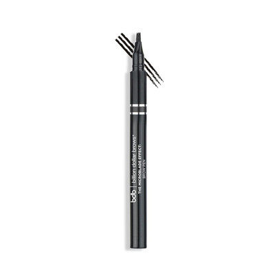 Bdb Microblade Effect: Brow Pen - Waterproof, Smudge-Proof, Long Lasting, Raven 