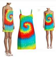 Alice + Olivia emmie tie dye mini dress SIZE Small NWT