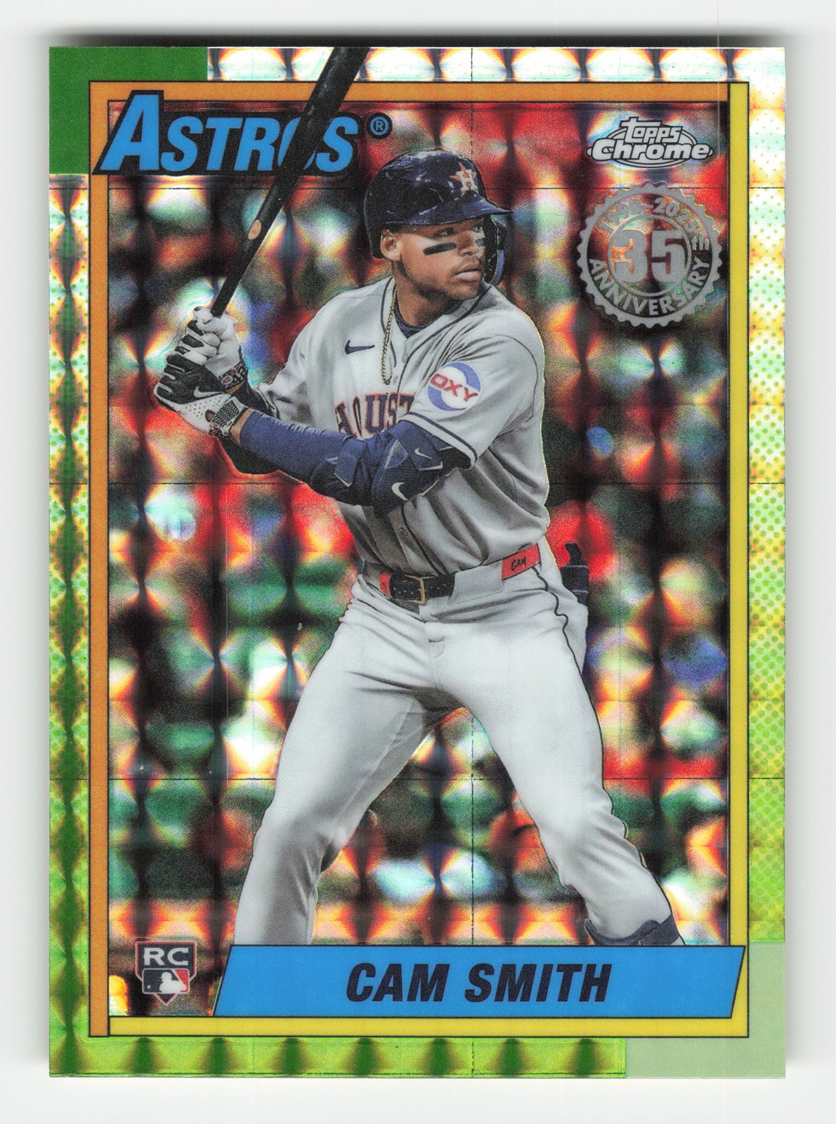 2025 Topps Chrome Update #90CU-15 Cam Smith 1990 Geometric Refractors
