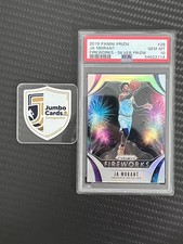 Ja Morant 2019-20 Panini Prizm Fireworks - Silver Prizm #28 PSA 10