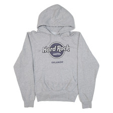 HARD ROCK CAFE Orlando Felpa Grigia Da Donna USA M