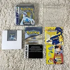 Pokemon Silver (Nintendo Gameboy Color, 2000) GBC Complete In Box CIB Authentic