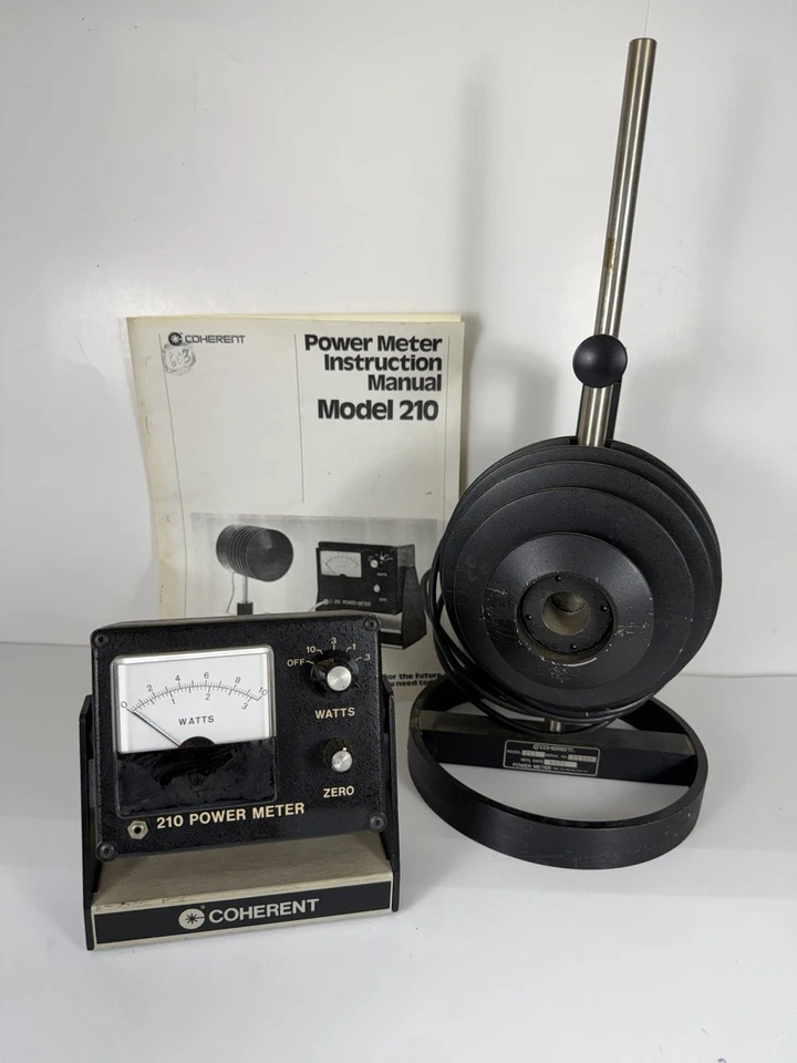 Coherent Model 210 Power Meter w/ Laser Sensor Head - Image 2 of 4