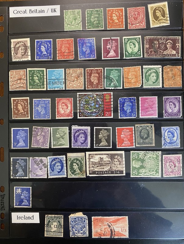 British Caribbean Stamp Collection Lot Antigua Bermuda Cayman St Lucia Bahamas