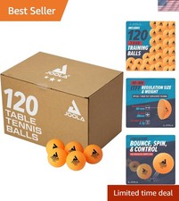 Versatile 3-Star Table Tennis Balls - Great for Families  Cats - 12 to 120 Pack