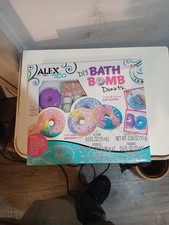 Alex Spa DIY Bath Bomb Donuts Kit Ingredients Molds kids Fun Activities New
