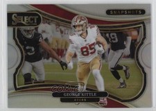 2024 Panini Select Snapshots Silver Prizm George Kittle #3 1m22