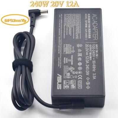 ASUS 240W 6.0*3.7mm AC Adapter Power Supply for ROG Zephyrus Duo 15 SE Charger