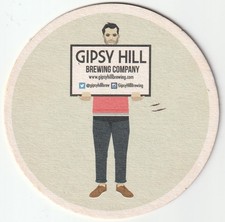 BEER MAT - GIPSY HILL BREWING COMPANY - TAILS - (Cat 001) - (2014)