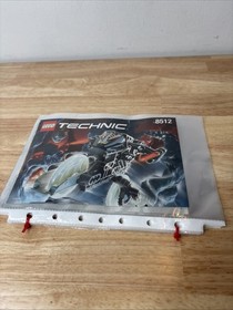 Lego Technic Robo Riders Onyx 8512 Compete With Canister And Manual