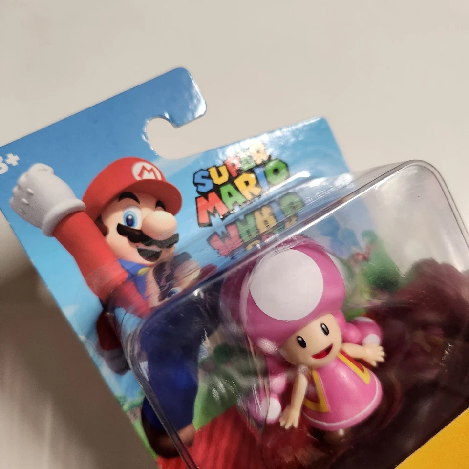 Figura Jakks Pacific Nintendo Super Mario Toadette 2.5" - NUEVO Foto 2 de 4
