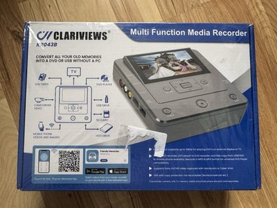 Clariviews KR043B Multi Function Media Recorder - New Sealed