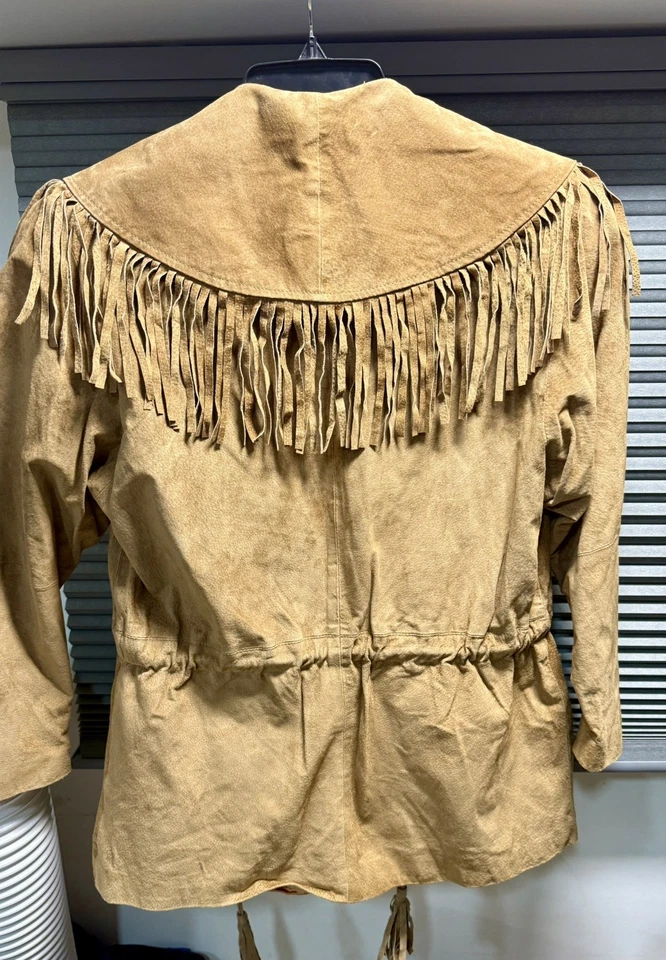 Scully Womens Suede Fringe Jacket Size 14 - Image 2 of 4