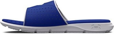 Under Armour Men's Ignite Pro Slides Royal/White/White - 3026023-401 - Imagen 2 de 5