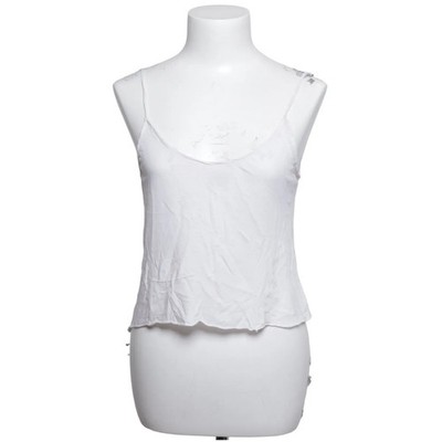81 Hours, Tank­top, Größe: L, Weiß, Einfarbig, Damen #Fa5