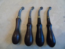 4 C S Osborne Antique Leather Working Tools Overstitches # 5, 6, 7, 8,  As Is!!!