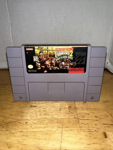 Donkey Kong Country 2: Diddy's Kong Quest(Super Nintendo, 1995) Authentic Tested
