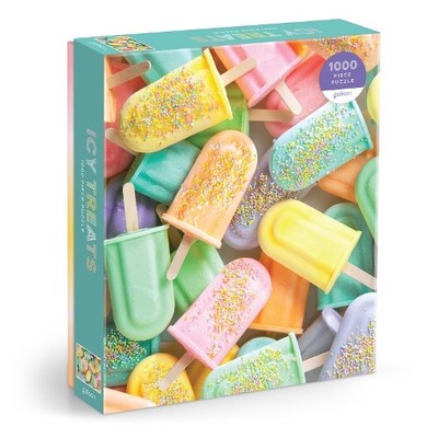 Galison 9780735381568 ICY Treats   1000-teiliges Puzzle mit Einer Pastell-Collag