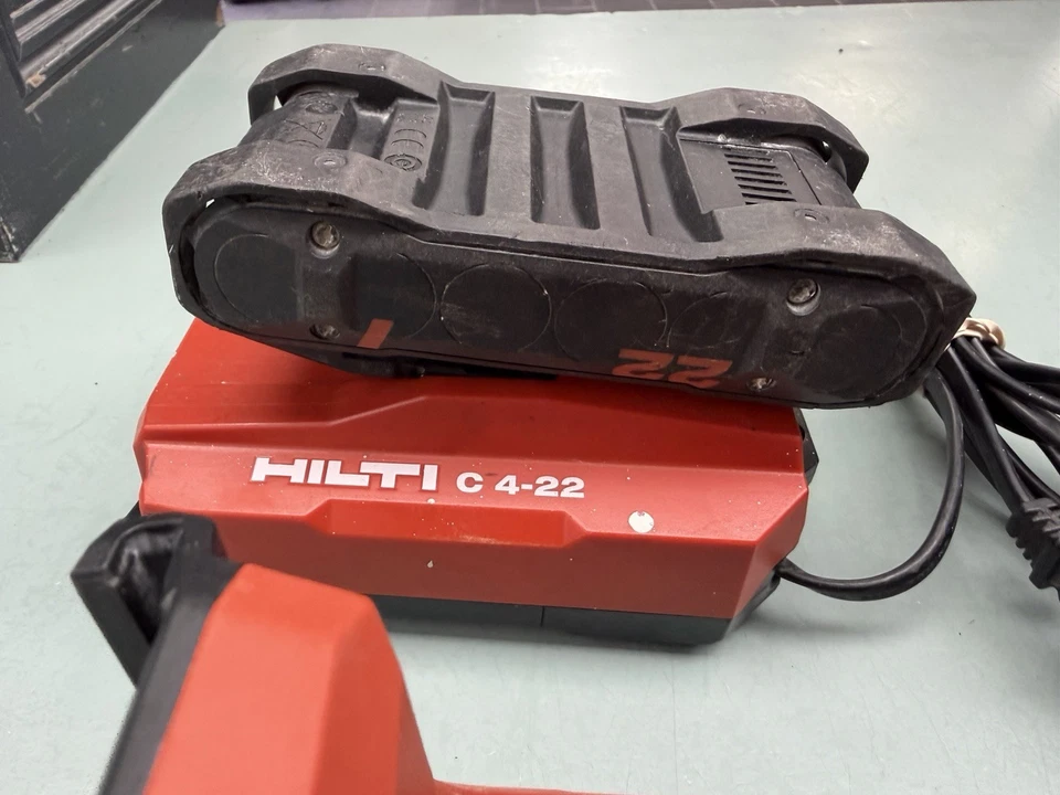 Rebarbadora angular sem fio Hilti AG 5D-22 com BATERIA E CARREGADOR - Imagem 4 de 4