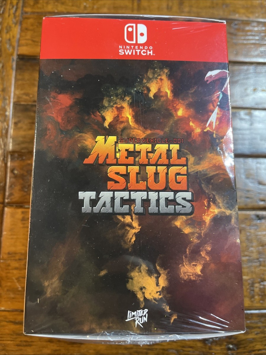 Metal Slug Tactics COMMANDING OFFICER EDITION Limited Run Nintendo