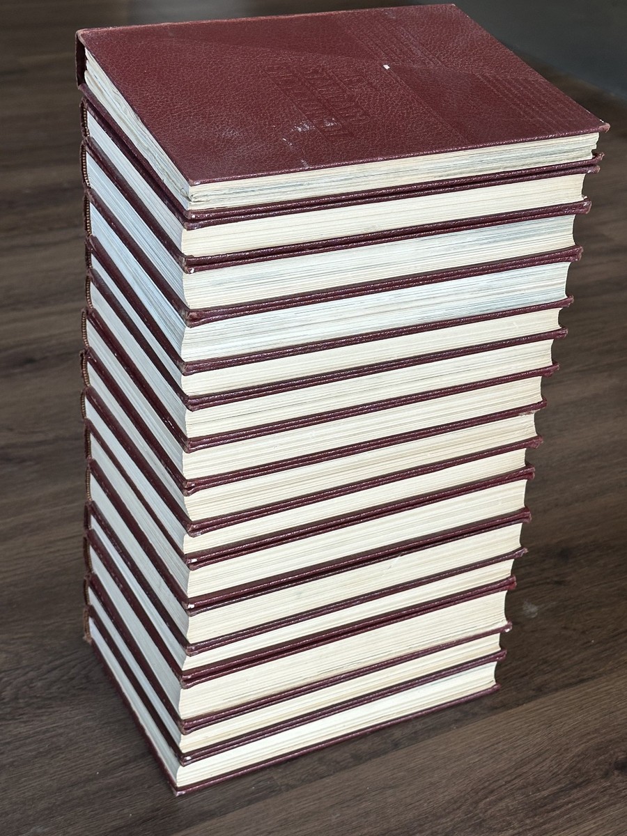 New Standard Encyclopedia Complete 14 Volume Set Illustrated 1957