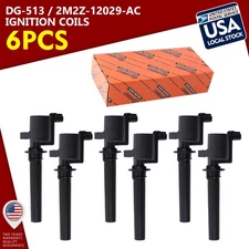 6* DG500 Ignition Coil For MAZDA MPV Ford Mercury V6 3.0 DG513 FD502 2M2Z12029AC