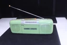 SHARP QT-50 (GR) Green VTG 80s AM/FM Radio Cassette Boombox TESTED SKU 224922
