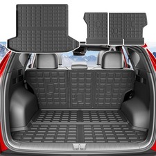 Cargo Mat Backrest Mat Compatible with 2022-2026 Tucson Trunk Mat TPE Materia...