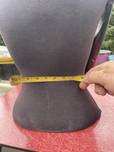 Abito antico vintage torso anni 60 ? Braccia articolate in legno stile francese nere - Foto 15 di 20