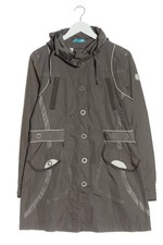 EASY COMFORT Übergangsjacke Damen Jacke Gr. DE 38 dunkelgrau Casual-Look