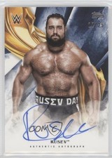 2019 Topps WWE Undisputed Auto Blue 22/25 Rusev #A-RU Auto g2u