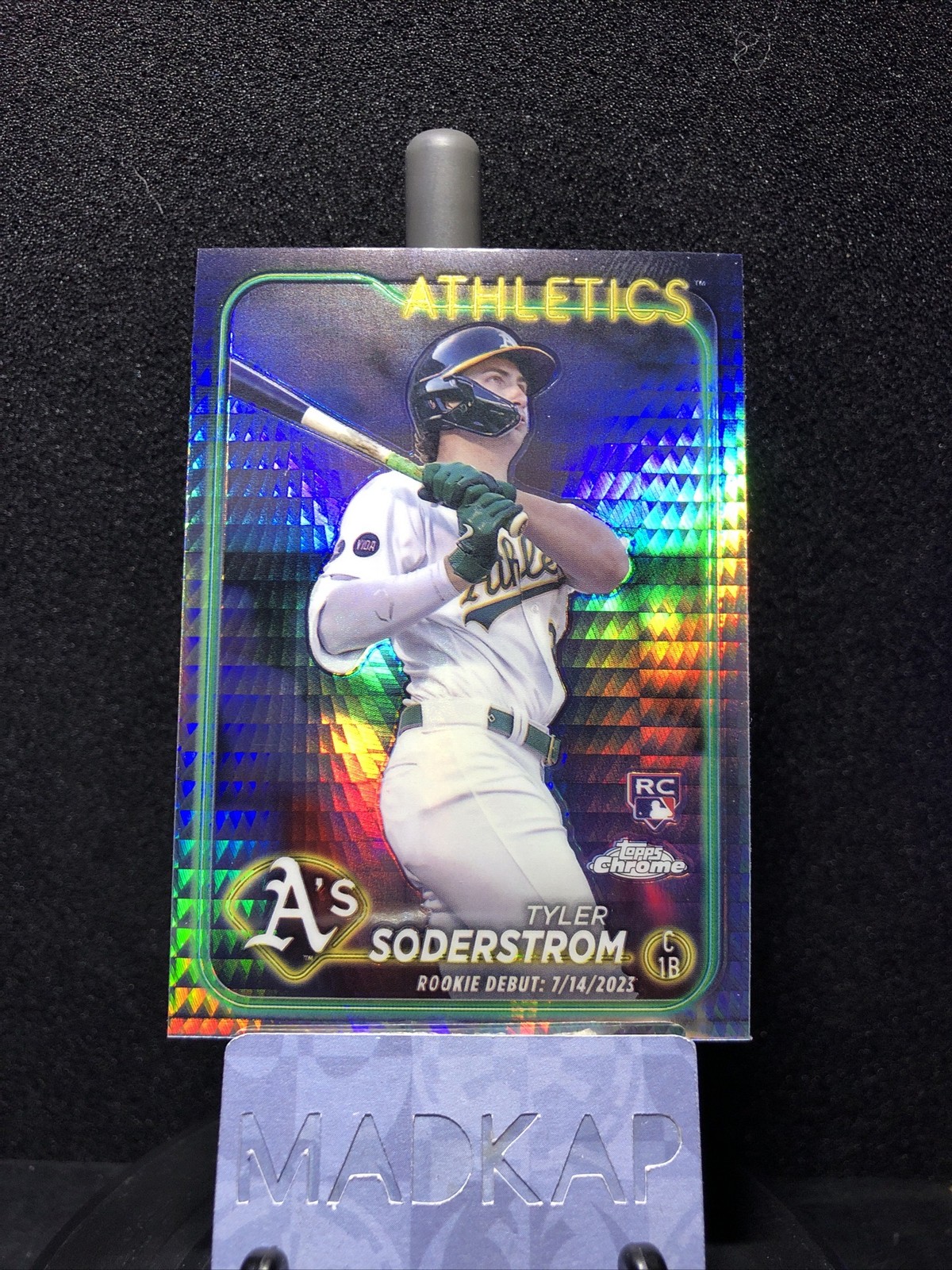 2024 Topps Chrome Update Series - Tyler Soderstrom #USC22 Prism Refractor (RC)