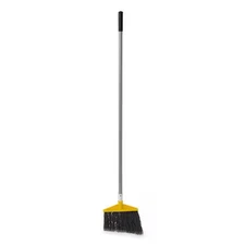 Rubbermaid Commercial Fg638500gray 10 1/2 In Sweep Face Angle Broom, Medium,