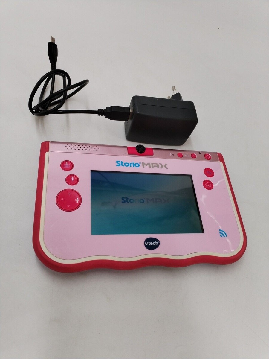 VTech Storio Max XL 2.0 Tablette Éducative Rose – Appareil Photo 180°, Kid Connect, Internet Sécurisé – Cadeau Enfant