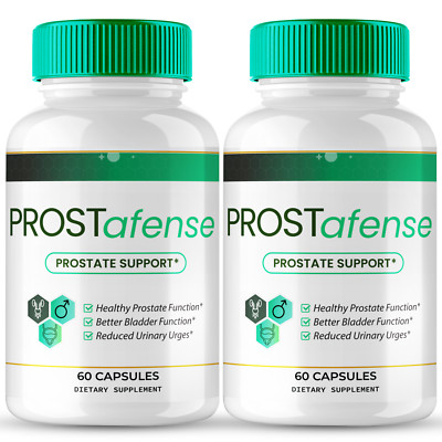 (2 Pack) Prostafense Advanced Capsules to Support Prostate Health & Strong Flow