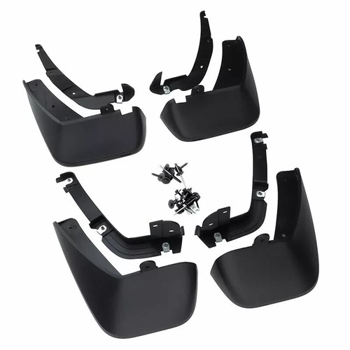 2021-2025 Trailblazer RS Front & Rear Molded Splash Guards 42776252 Black OEM GM - Picture 2 of 2