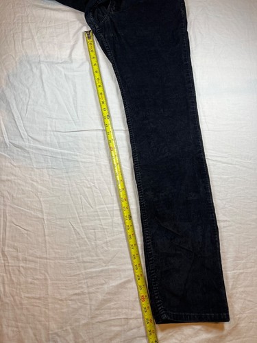 Levis 30x34 Corduroy Mens Pants Vintage MADE IN USA Black White Tab 90s Rare HTF - Picture 8 of 24